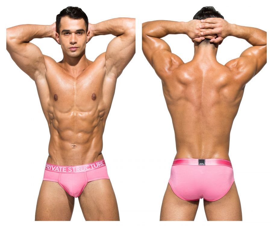 Private Structure PBUZ3748 Platinum Bamboo Contour Briefs Color Blush - DealByEthan.gay loves Private Structure