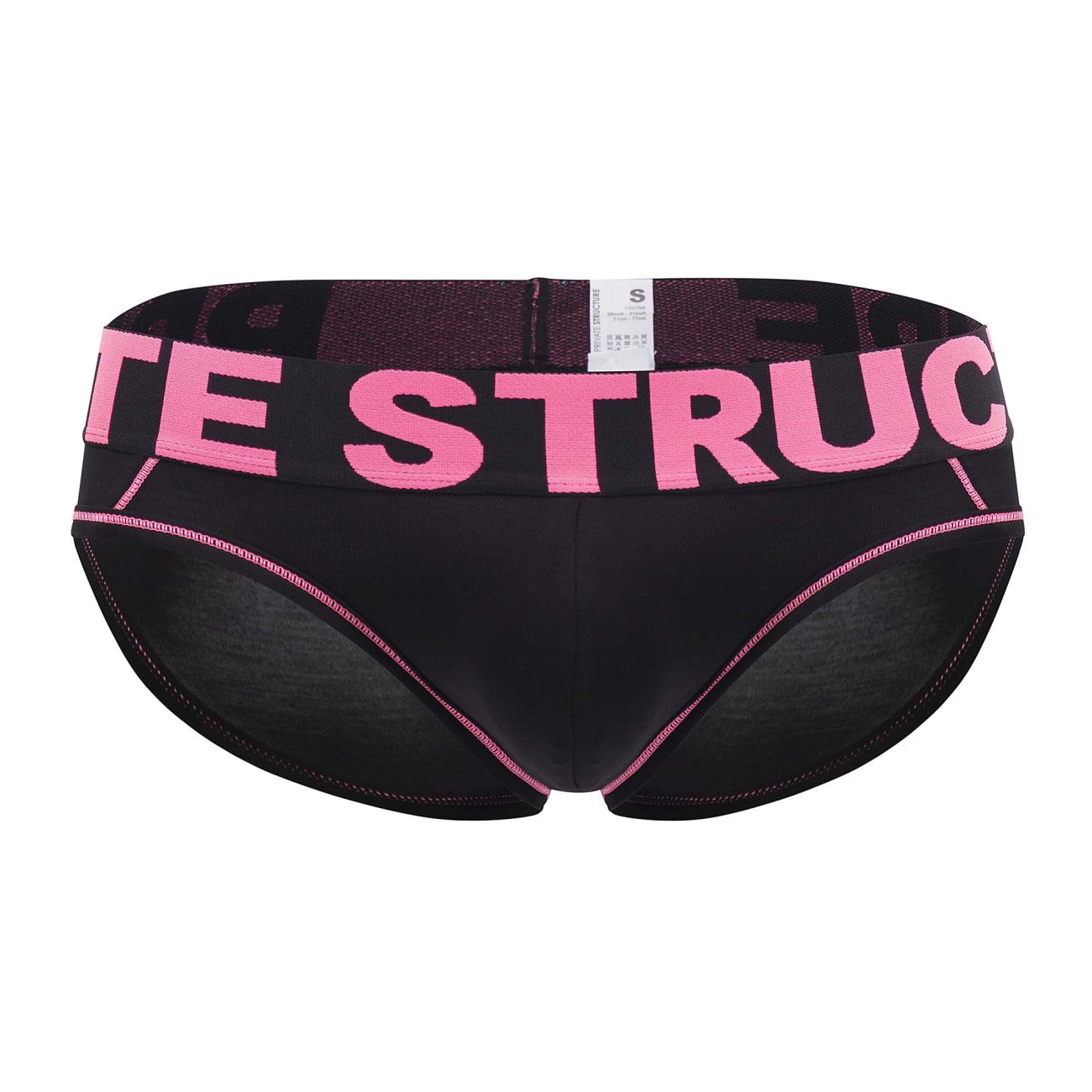 Private Structure PMUX4181 Modality Mini Briefs Color Black-Magenta - DealByEthan.gay loves Private Structure