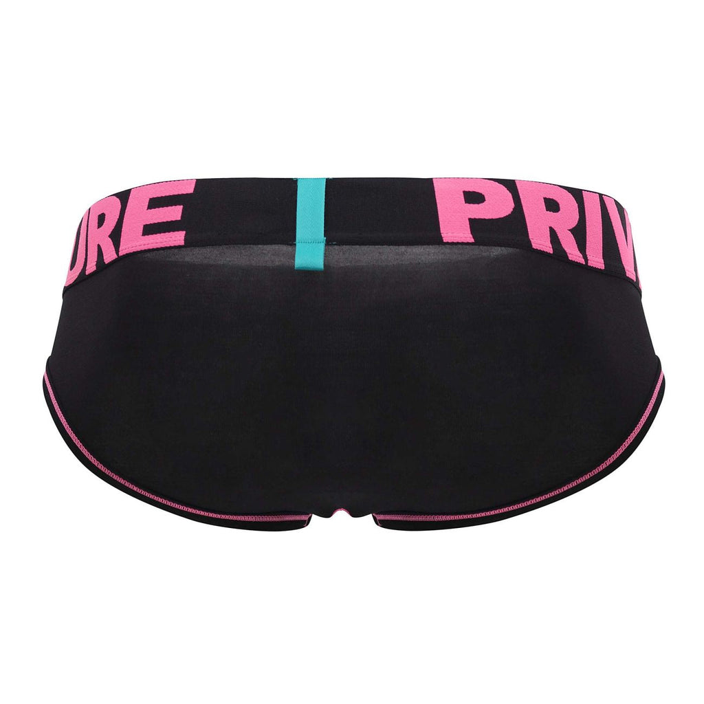 Private Structure PMUX4181 Modality Mini Briefs Color Black-Magenta - DealByEthan.gay loves Private Structure