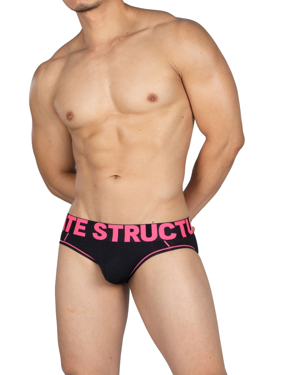Private Structure PMUX4181 Modality Mini Briefs Color Black-Magenta - DealByEthan.gay loves Private Structure