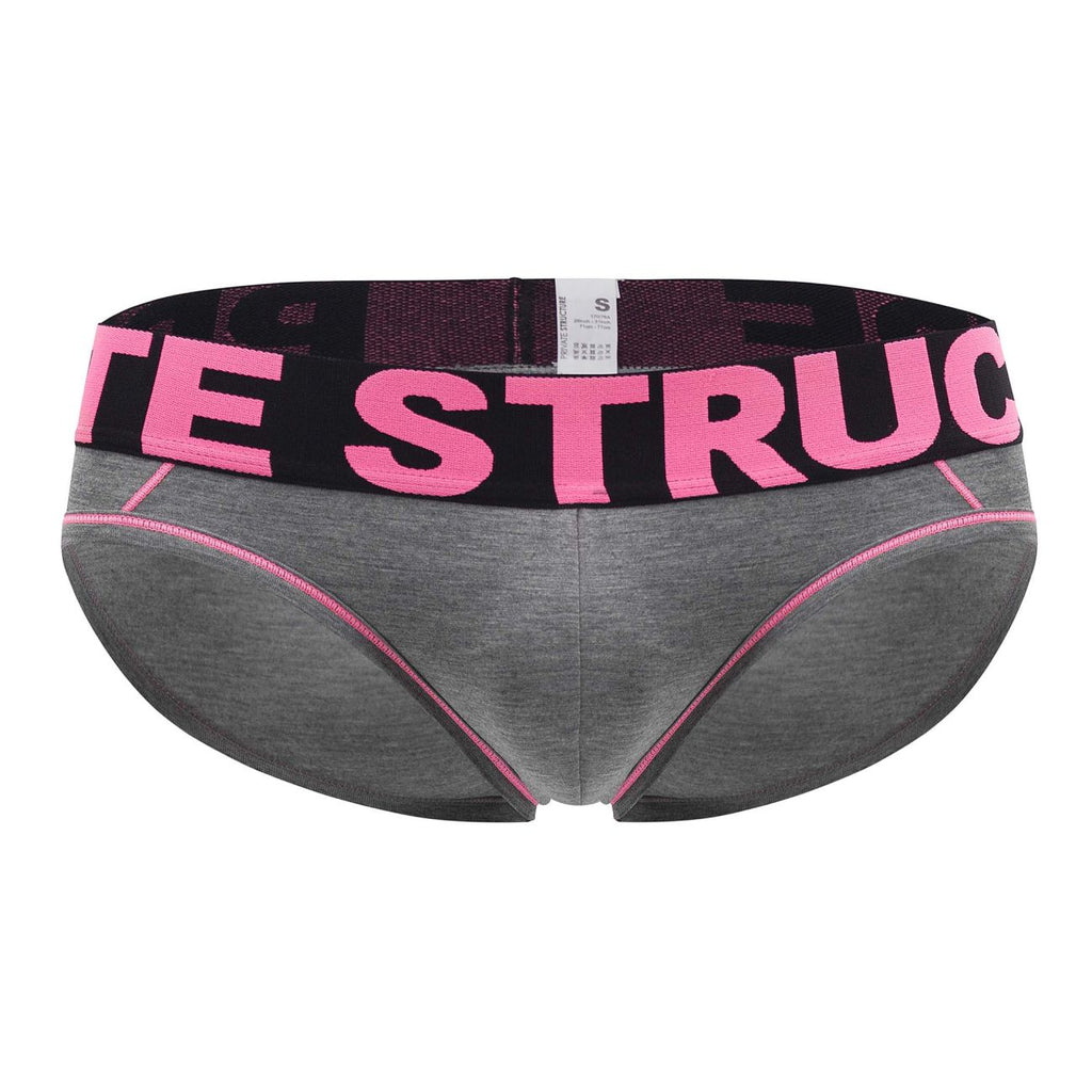 Private Structure PMUX4181 Modality Mini Briefs Color Melange-Magenta - DealByEthan.gay loves Private Structure