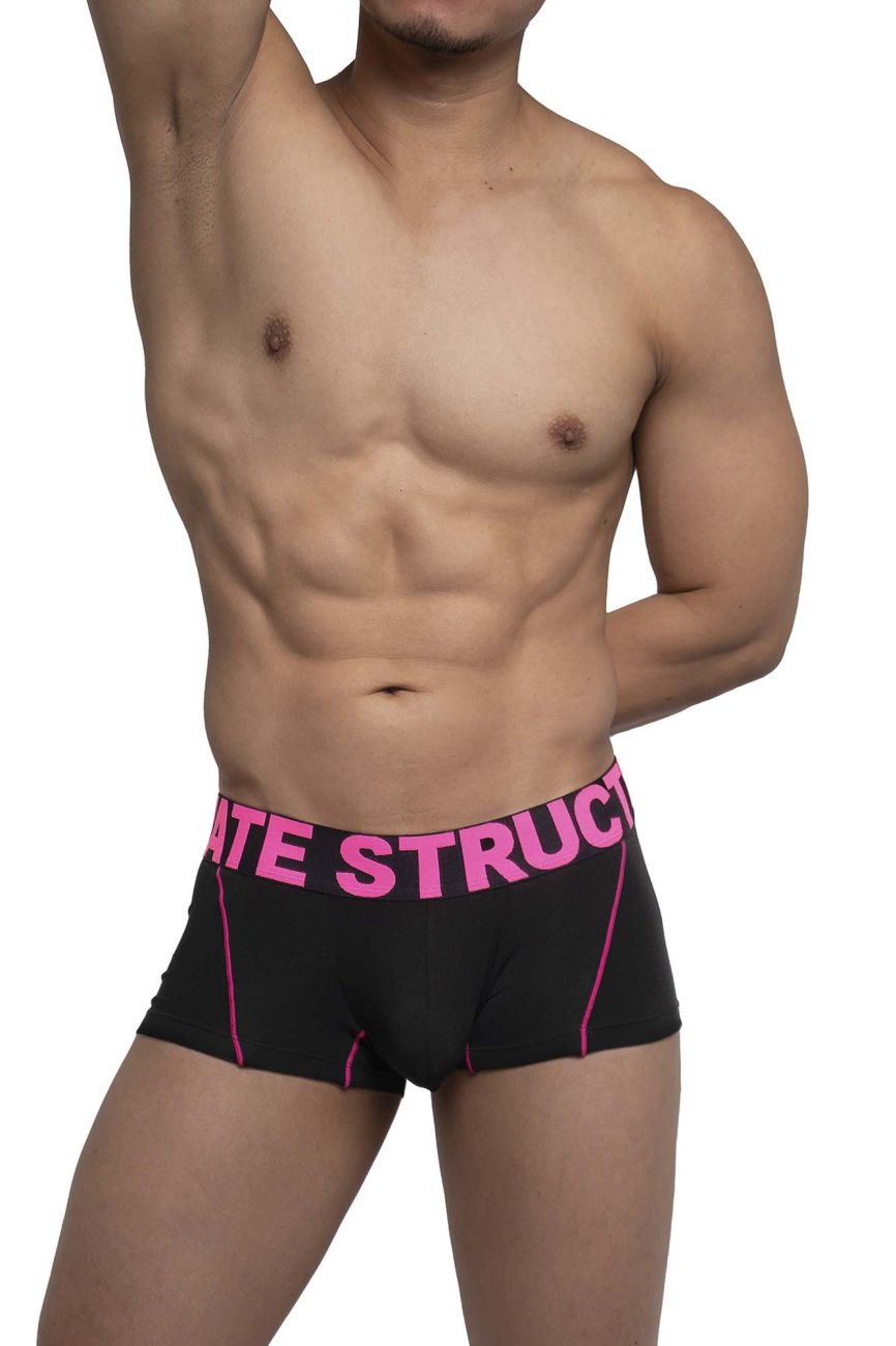 Private Structure PMUX4182 Modality Trunks Color Black-Magenta - DealByEthan.gay loves Private Structure