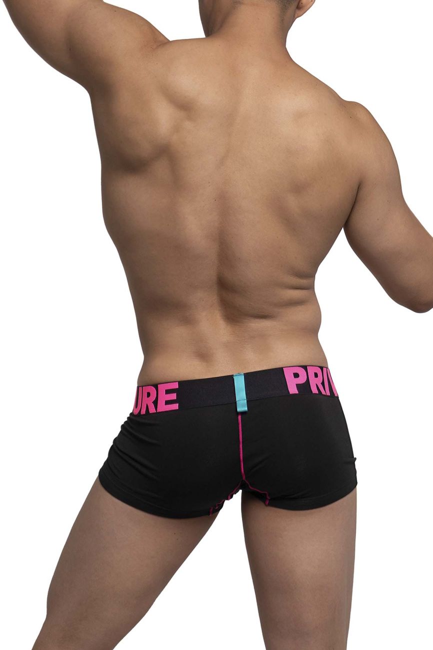 Private Structure PMUX4182 Modality Trunks Color Black-Magenta - DealByEthan.gay loves Private Structure