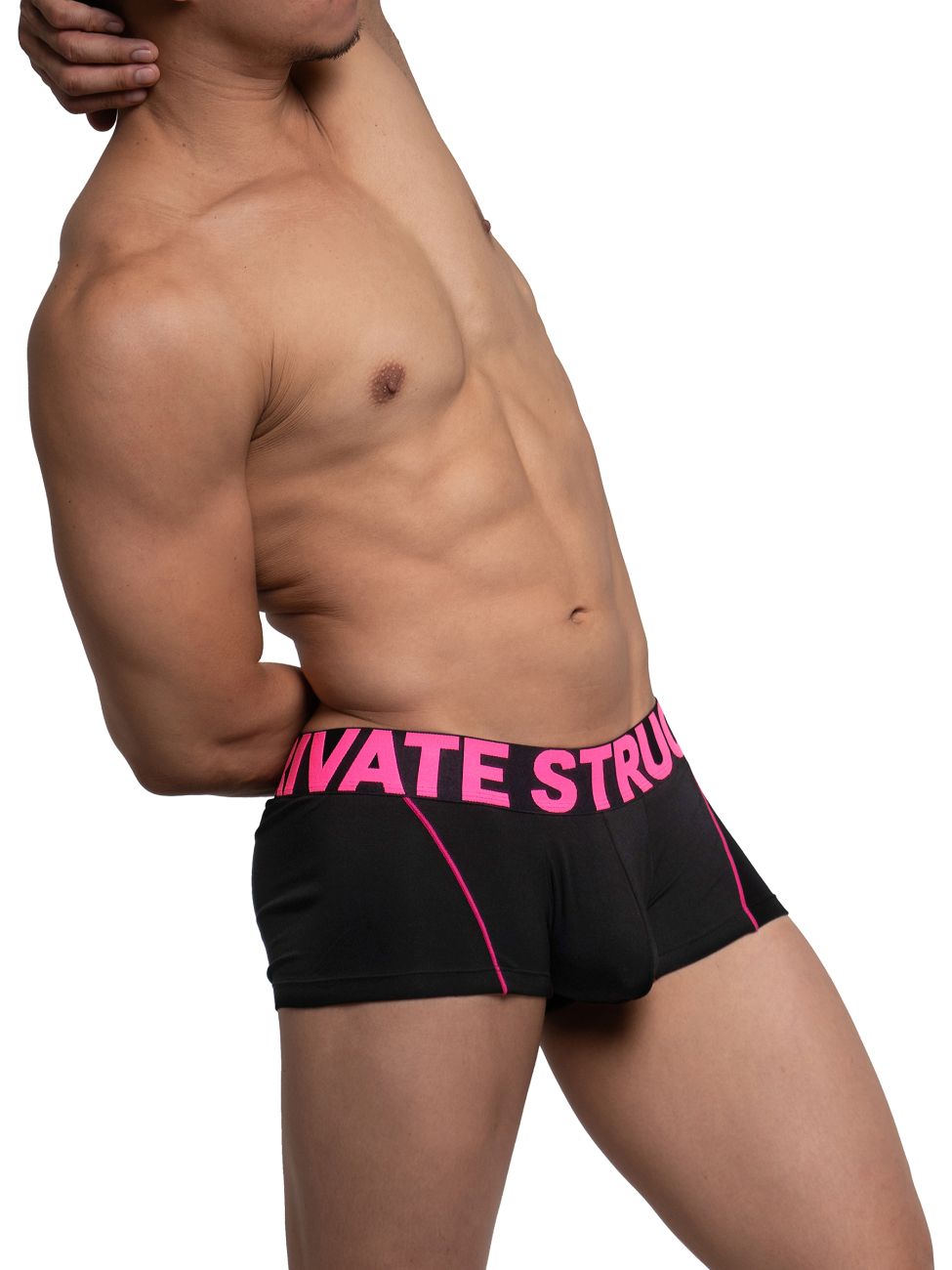 Private Structure PMUX4182 Modality Trunks Color Black-Magenta - DealByEthan.gay loves Private Structure