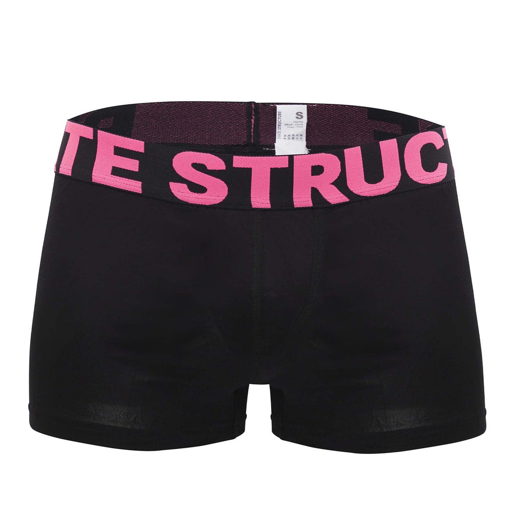 Private Structure PMUX4183 Modality Lounge Shorts Color Black-Magenta - DealByEthan.gay loves Private Structure