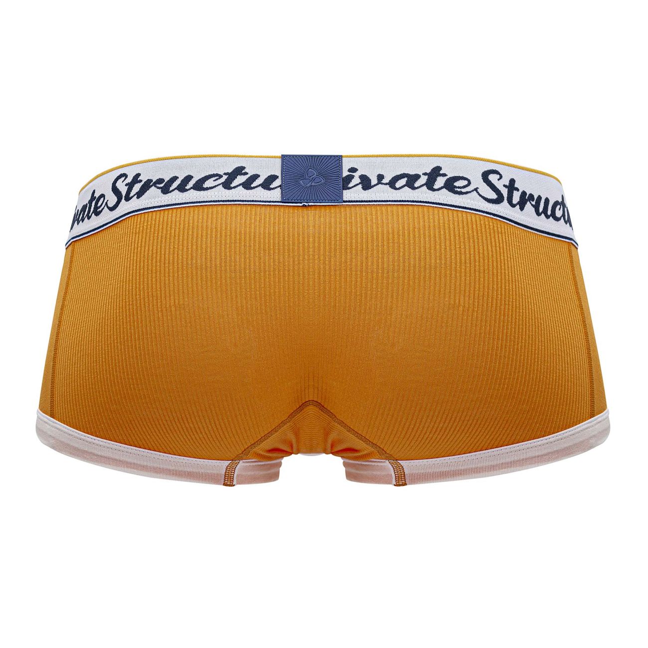 Private Structure SCUS4530 Classic Mid Waist Trunks Color Orange - DealByEthan.gay loves Private Structure