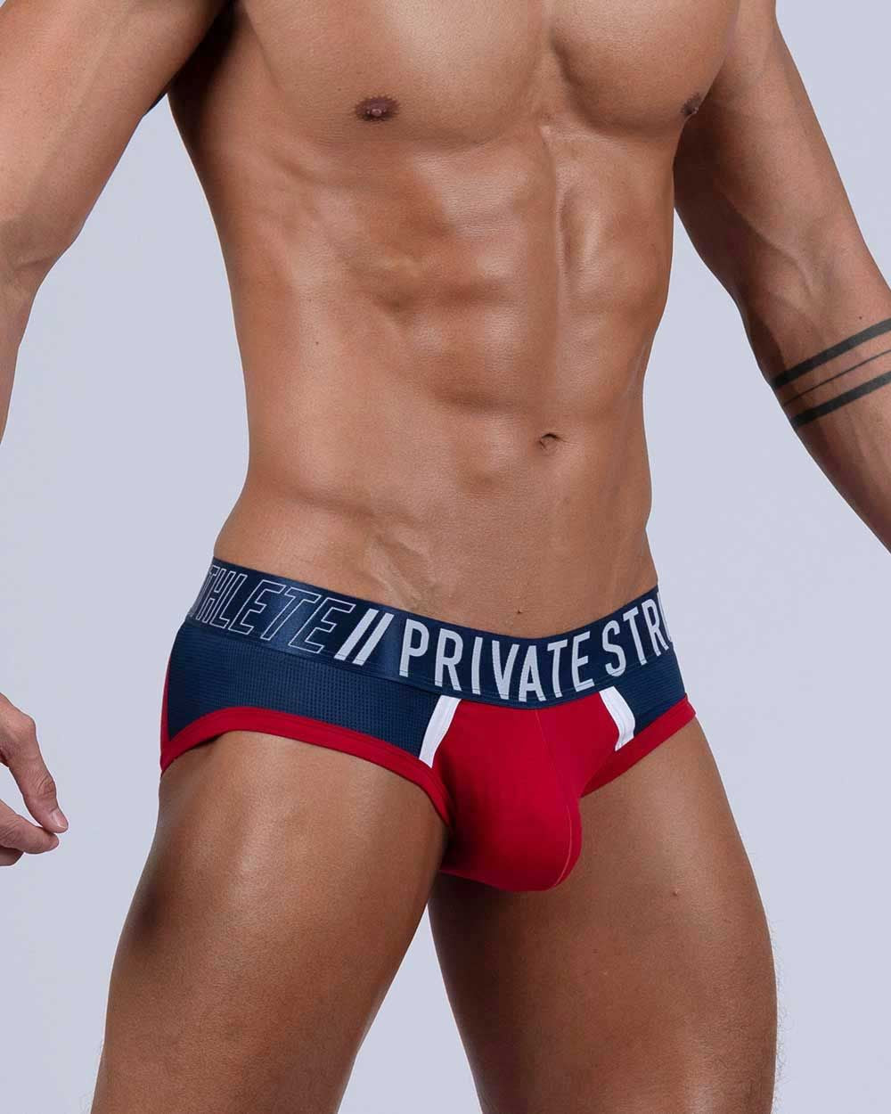 Private Structure BAUT4388 Athlete Mini Slip Farbe Red Falcon