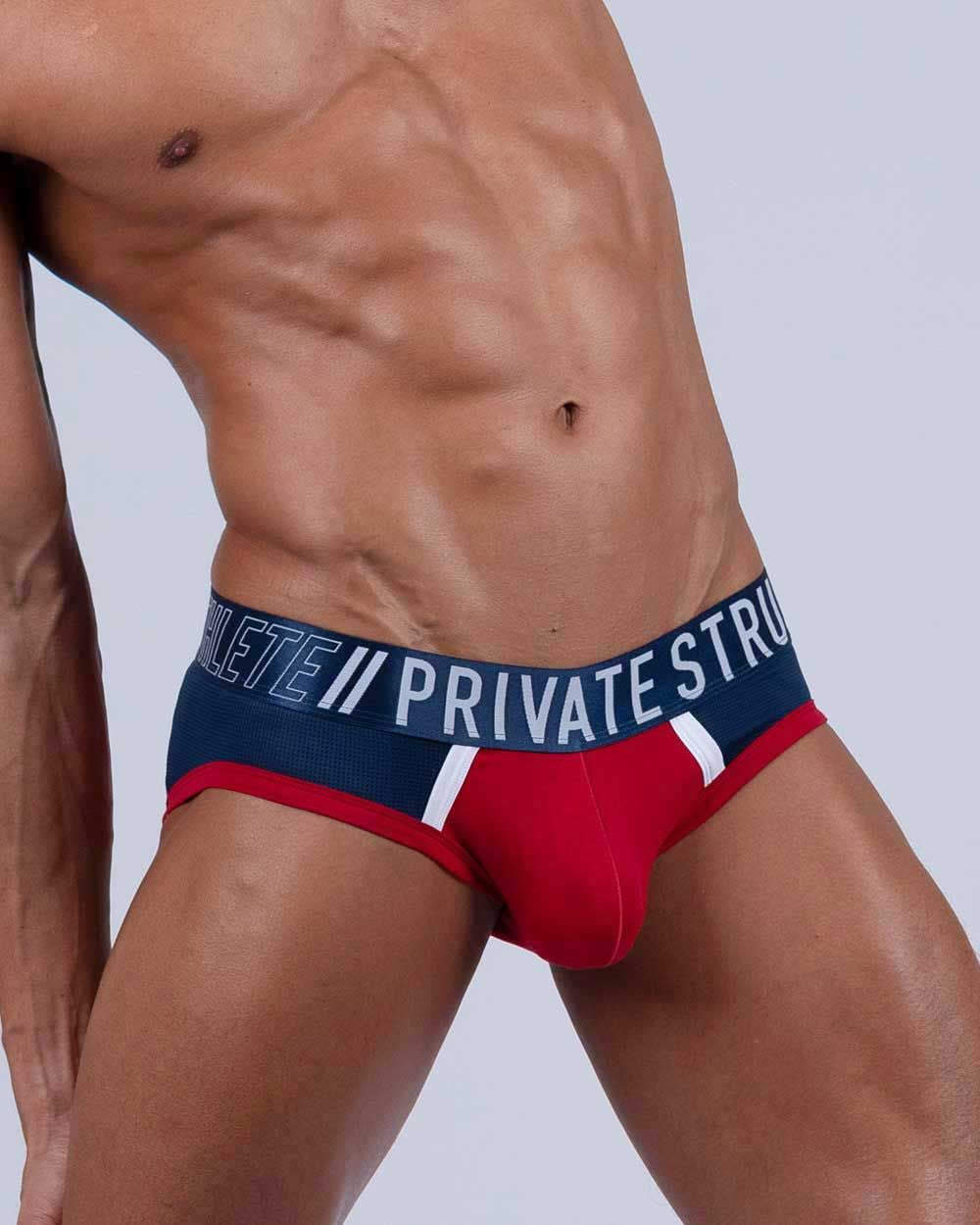 Private Structure BAUT4388 Athlete Mini Slip Farbe Red Falcon