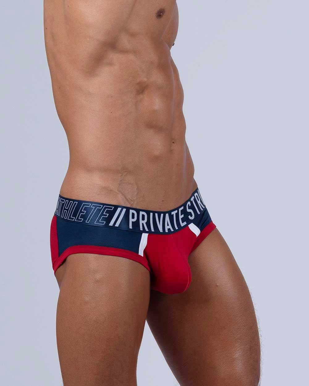 Private Structure BAUT4388 Athlete Mini Slip Farbe Red Falcon
