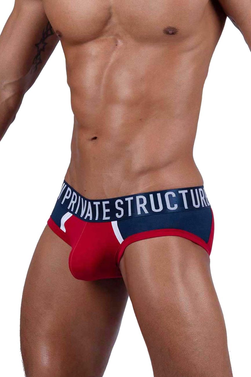 Private Structure BAUT4388 Athlete Mini Slip Farbe Red Falcon
