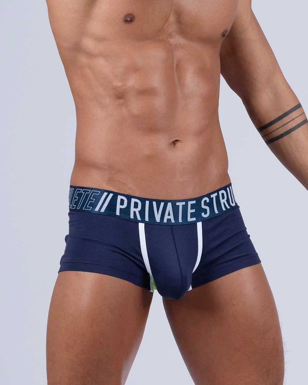 Bañador de deportista de estructura privada BAUT4389 Color azul marino Ranger