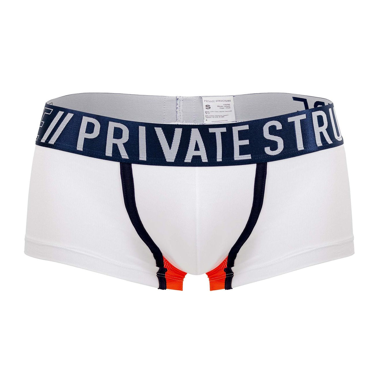 Estructura Privada BAUT4389 Bañador De Atleta Color Blanco Liga