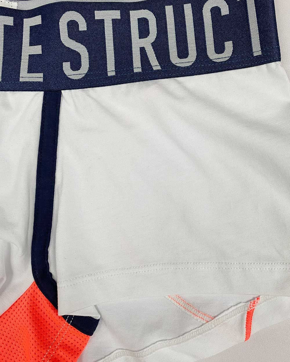Estructura Privada BAUT4389 Bañador De Atleta Color Blanco Liga