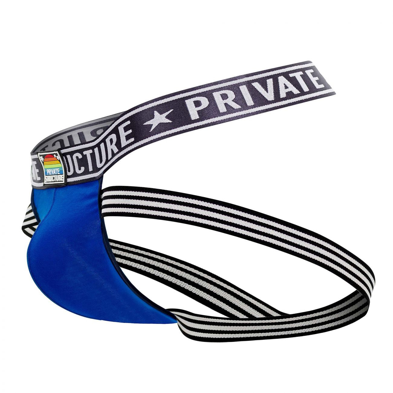 Private Structure EPUY4004 Pride Jockstrap Color Freedom Blue