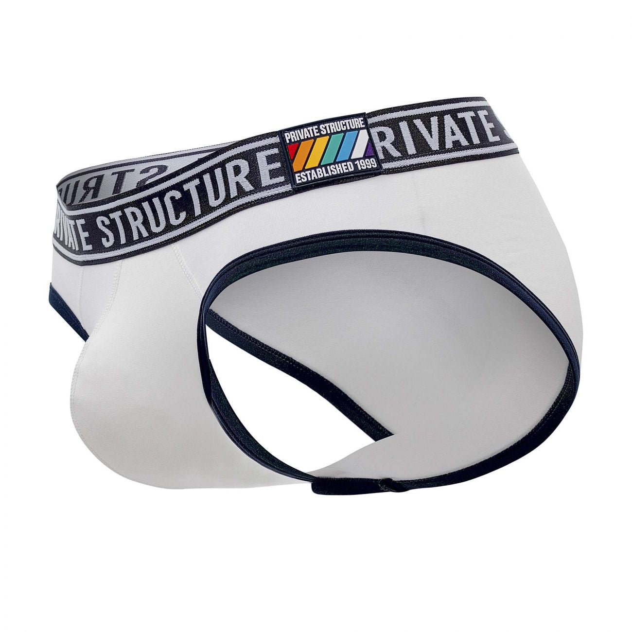 Private Structure EPUY4019 Pride Mini Briefs Color Loadful White