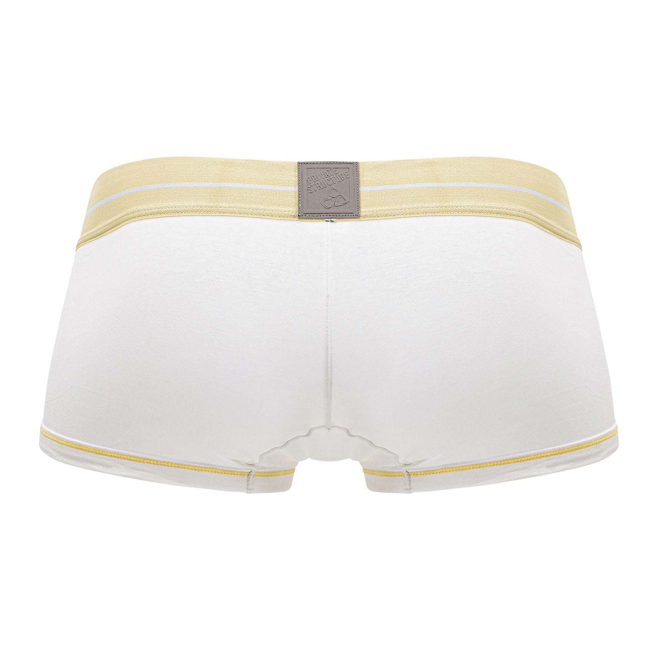 Private Structure MOUX4103 Mo Lite Mid Waist Trunks Farbe Weiß