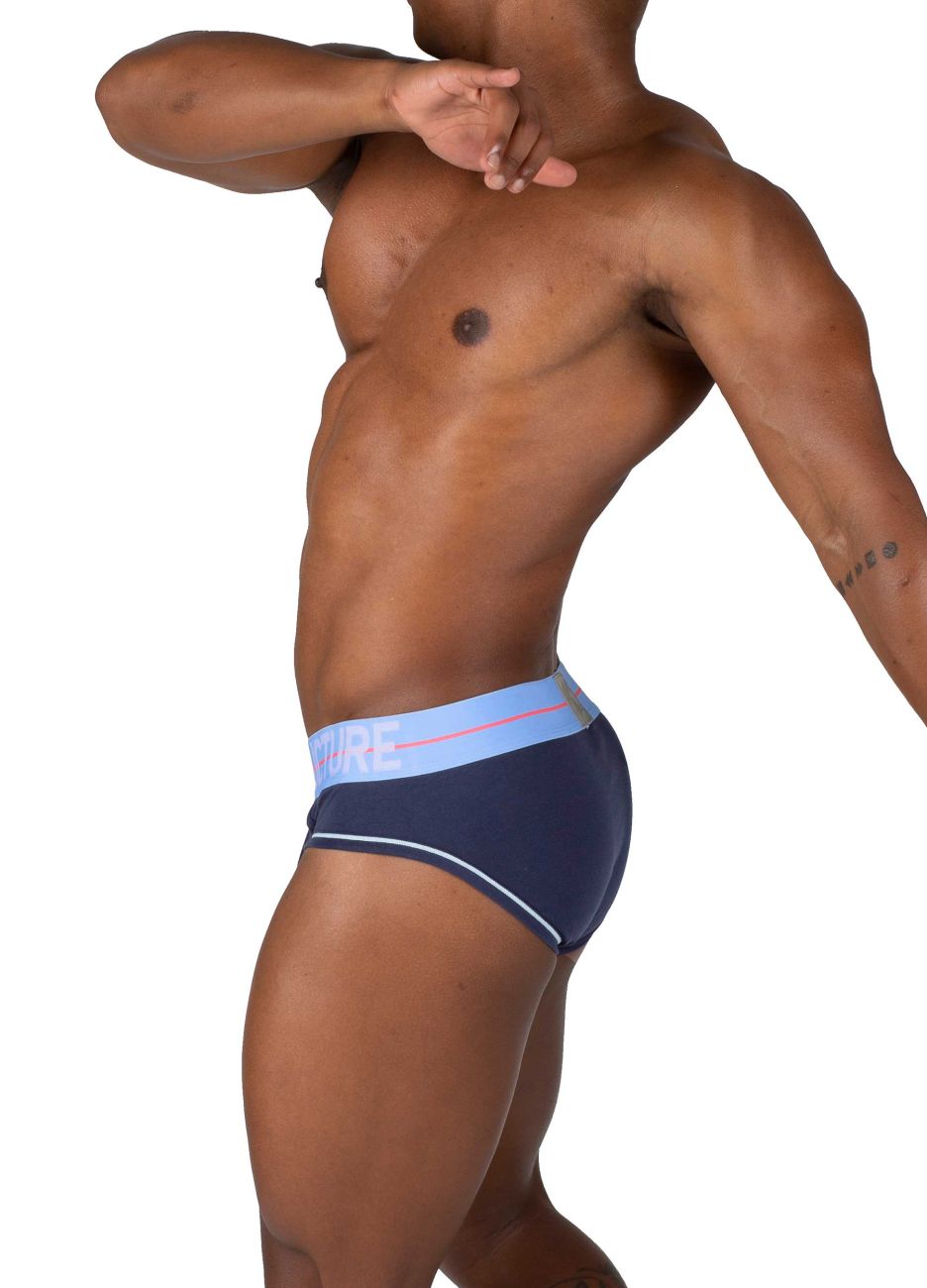 Private Structure MOUX4104 Mo Lite Mid Waist Mini Slip Farbe Navy