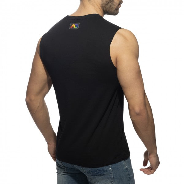 RAINBOW TAPE TANK TOP - DealByEthan.gay loves Addicted