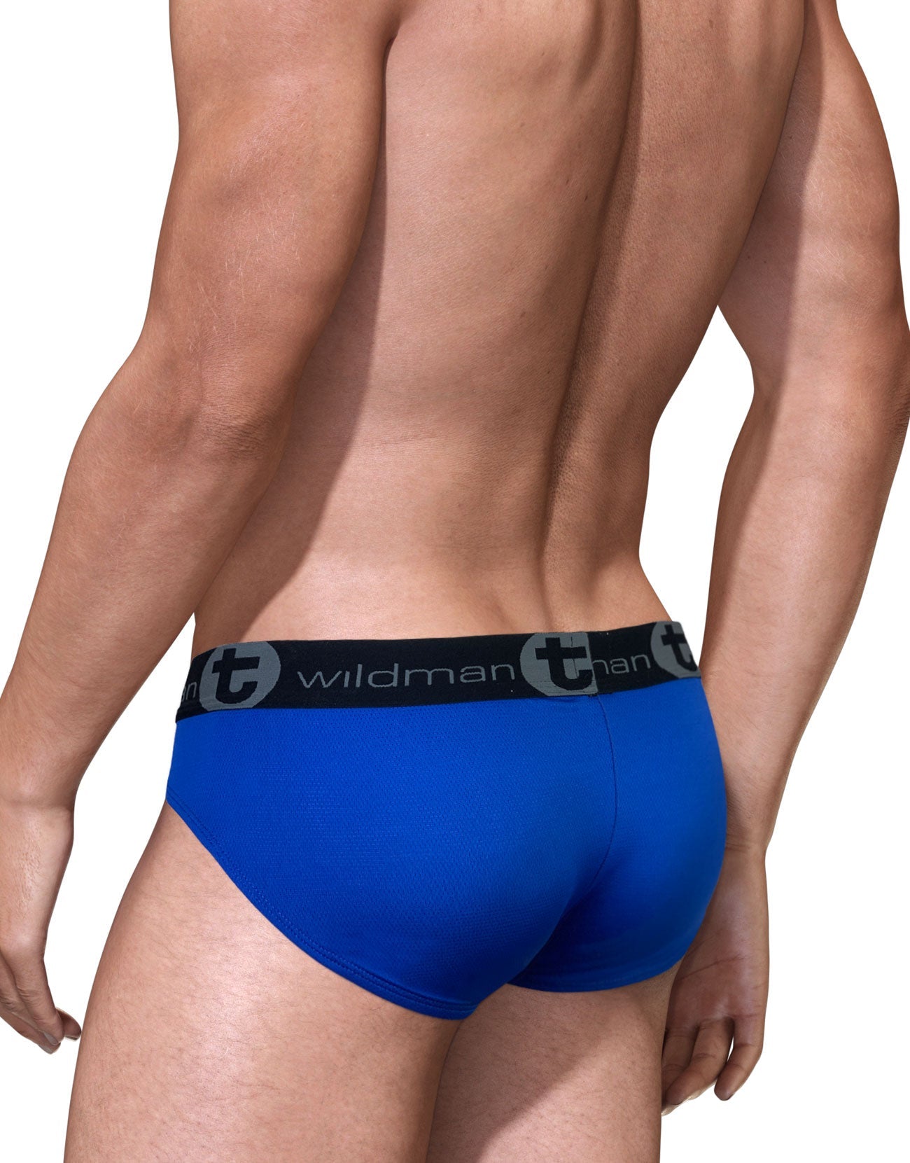 BIG BOY POUCH MESH BRIEF ROYAL BLUE - DealByEthan.gay