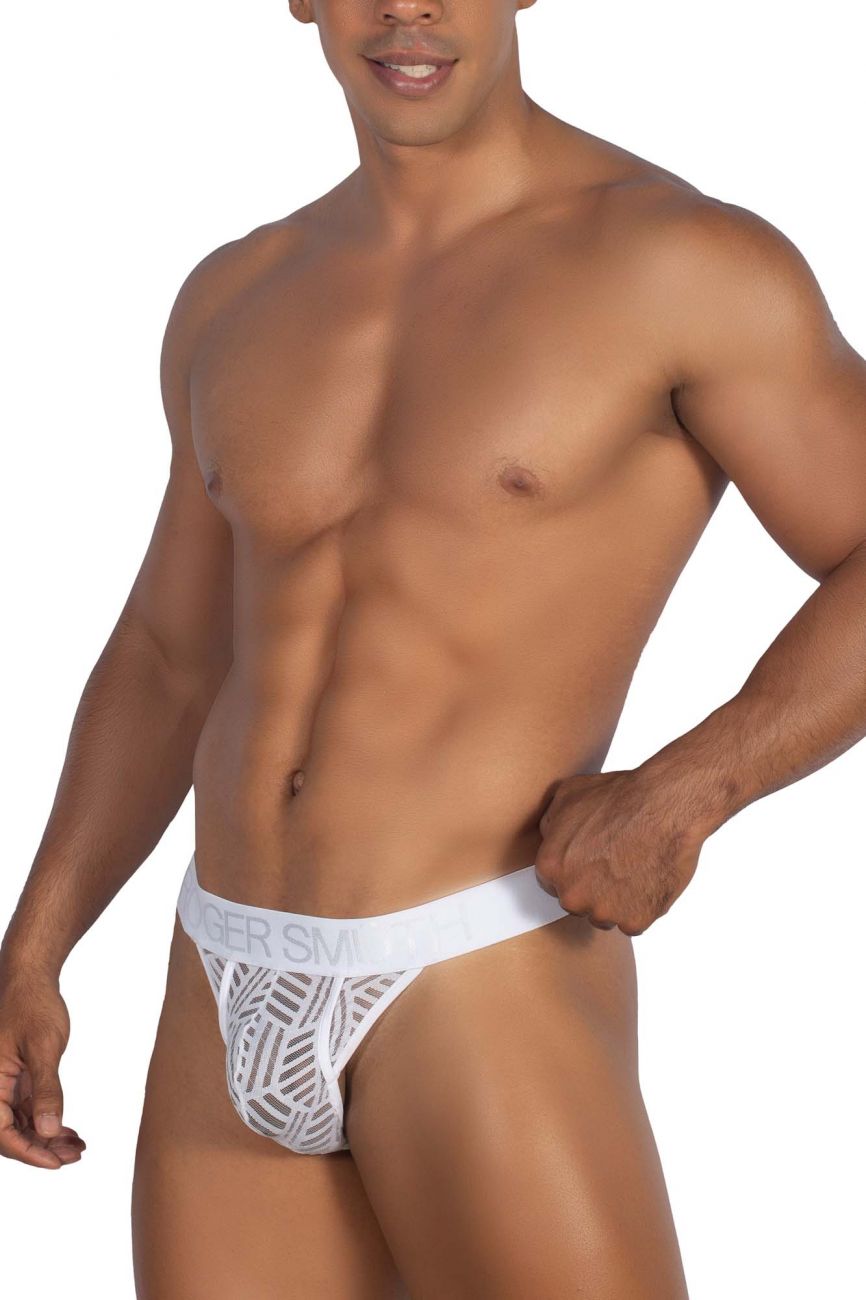 Roger Smuth RS065 Thongs Color White - DealByEthan.gay loves Roger Smuth