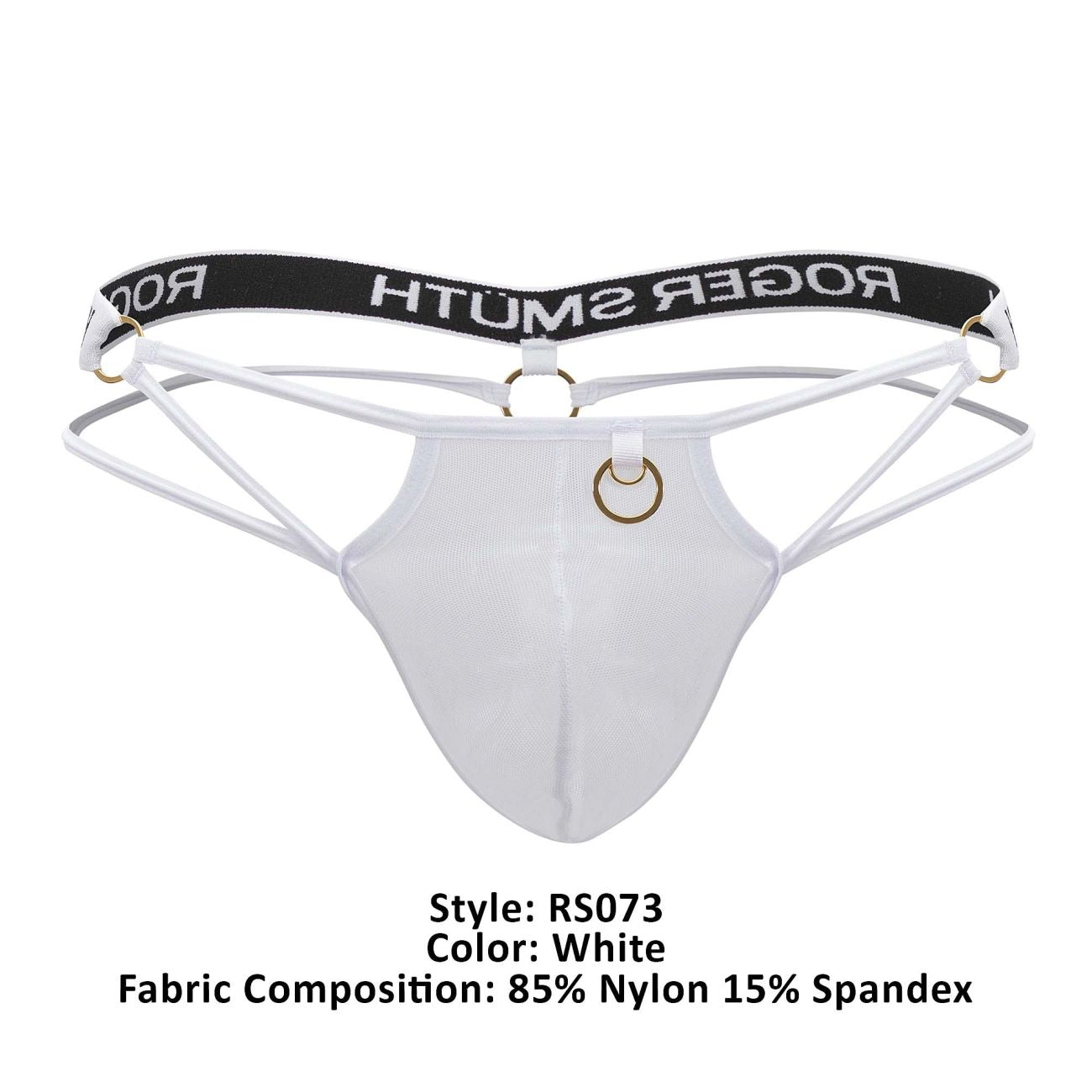 Roger Smuth RS073 G-String Color White - DealByEthan.gay loves Roger Smuth