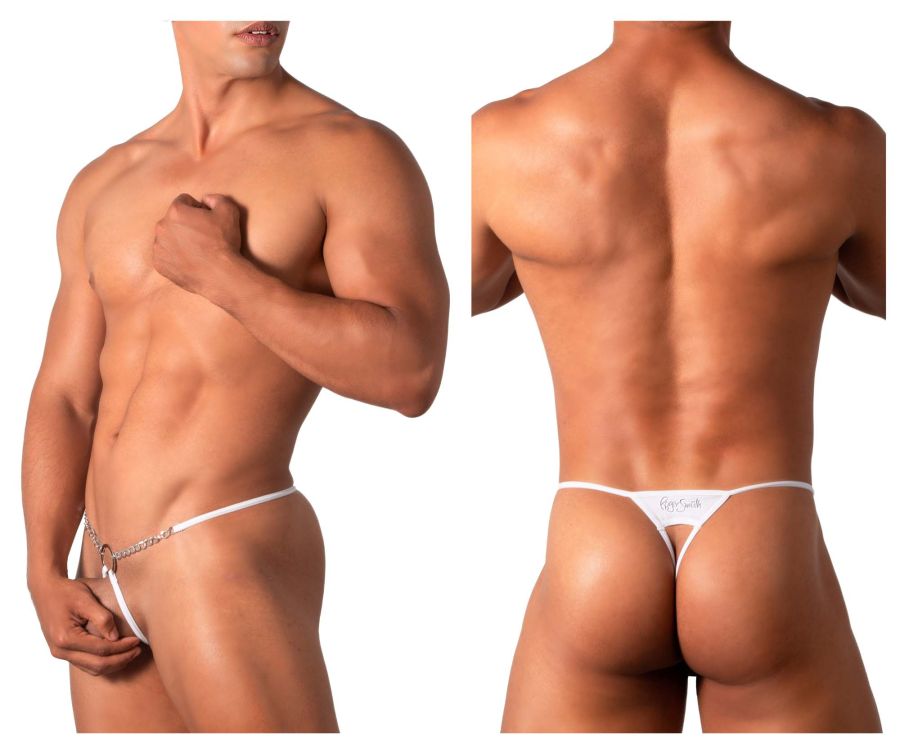 Roger Smuth RS081 Thongs Color White - DealByEthan.gay loves Roger Smuth