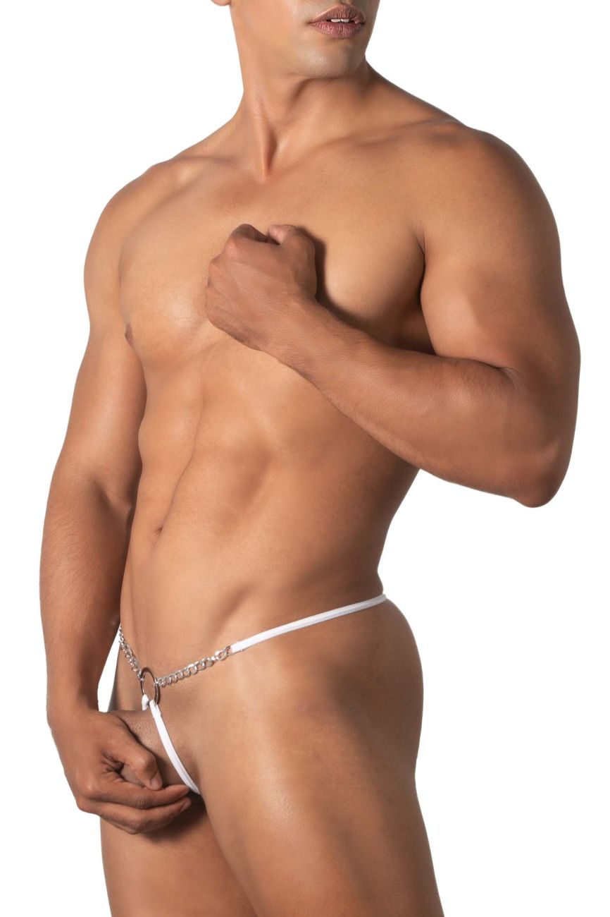 Roger Smuth RS081 Thongs Color White - DealByEthan.gay loves Roger Smuth