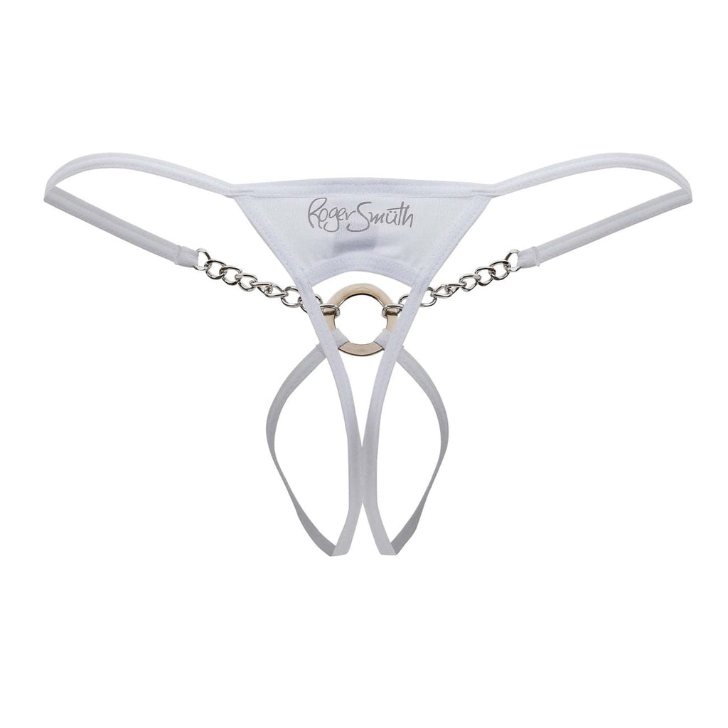 Roger Smuth RS081 Thongs Color White - DealByEthan.gay loves Roger Smuth