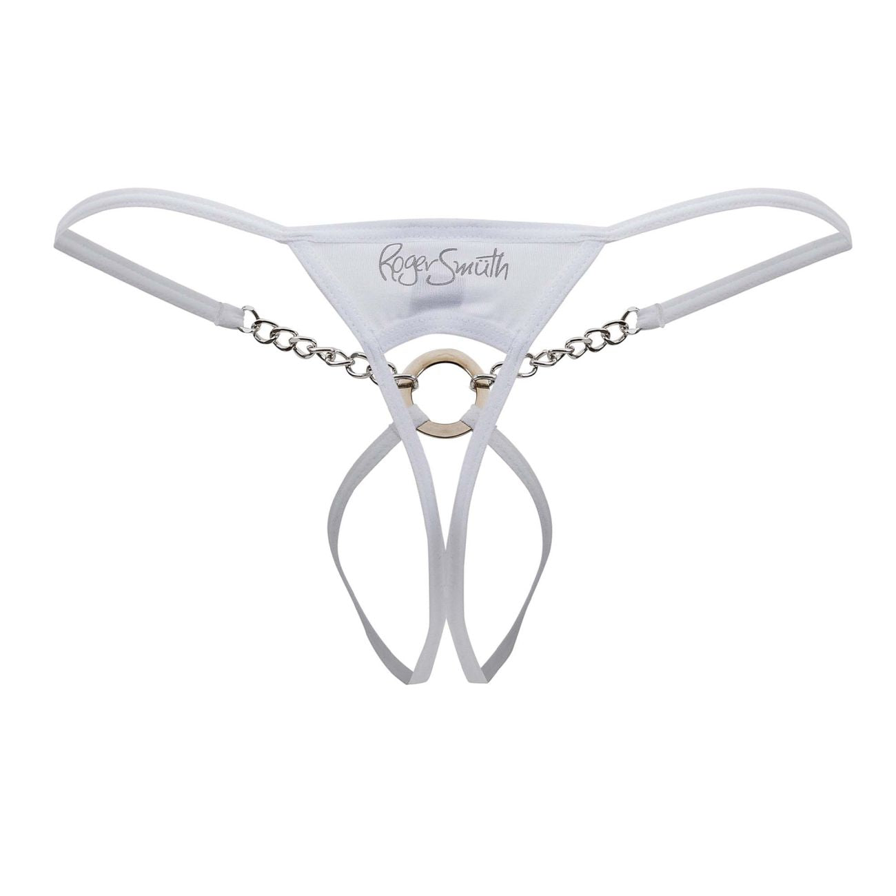 Roger Smuth RS081 Thongs Color White - DealByEthan.gay loves Roger Smuth
