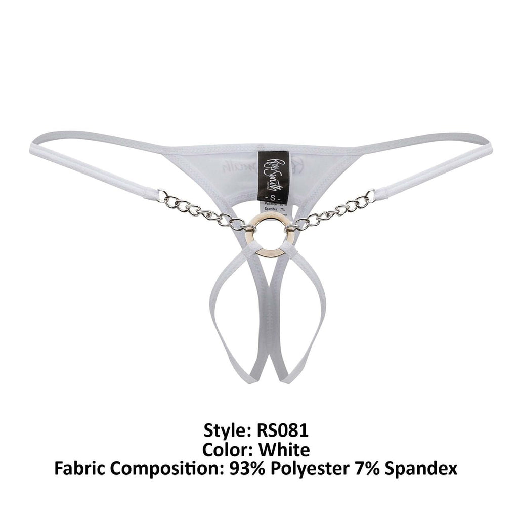 Roger Smuth RS081 Thongs Color White - DealByEthan.gay loves Roger Smuth