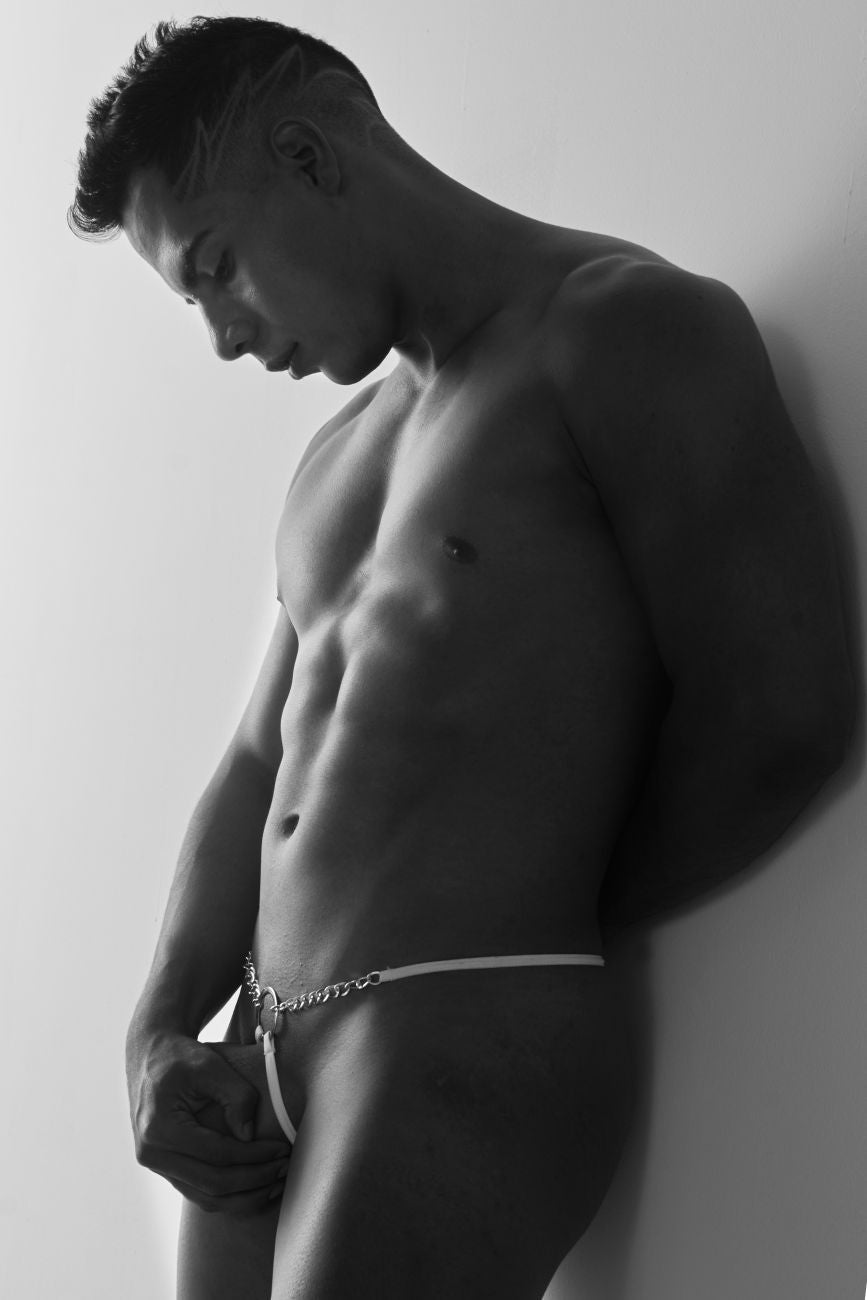 Roger Smuth RS081 Thongs Color White - DealByEthan.gay loves Roger Smuth