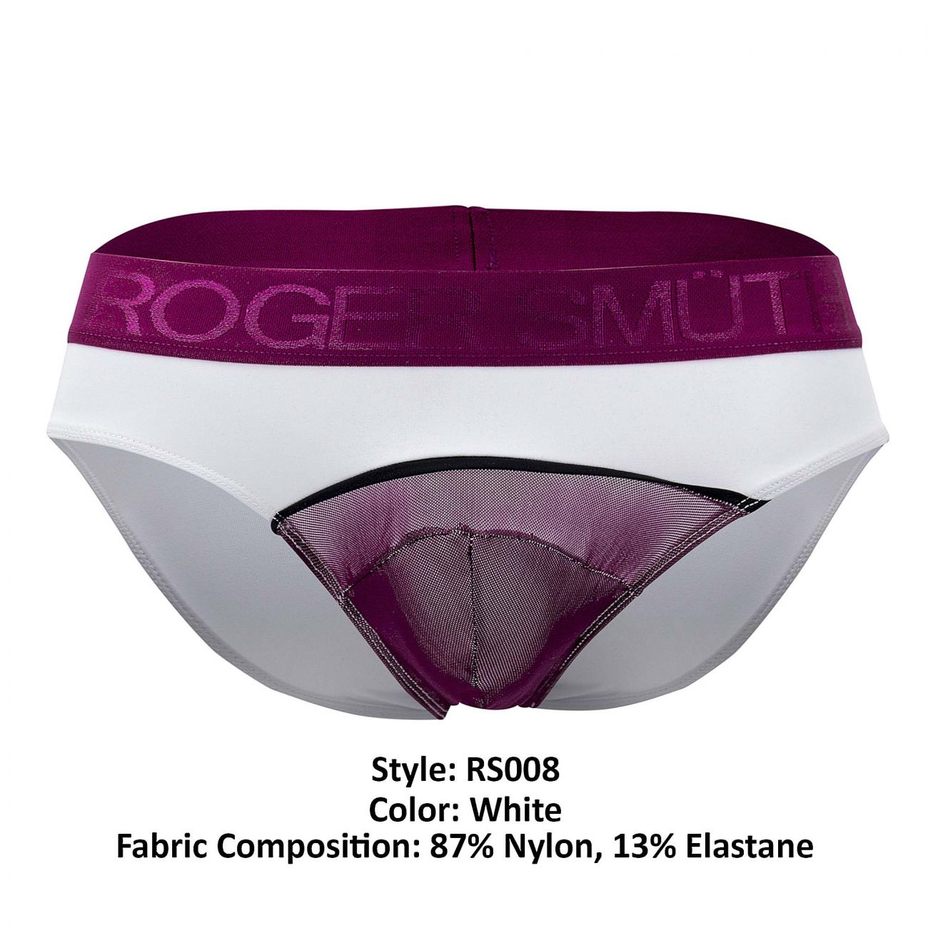 Roger Smuth RS007 Slip Farbe Weiß