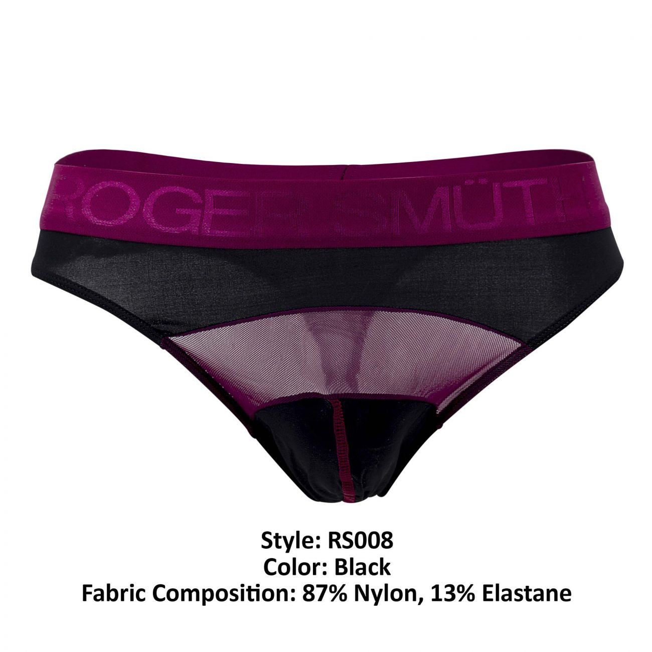 Tanga Roger Smuth RS008 Color Negro