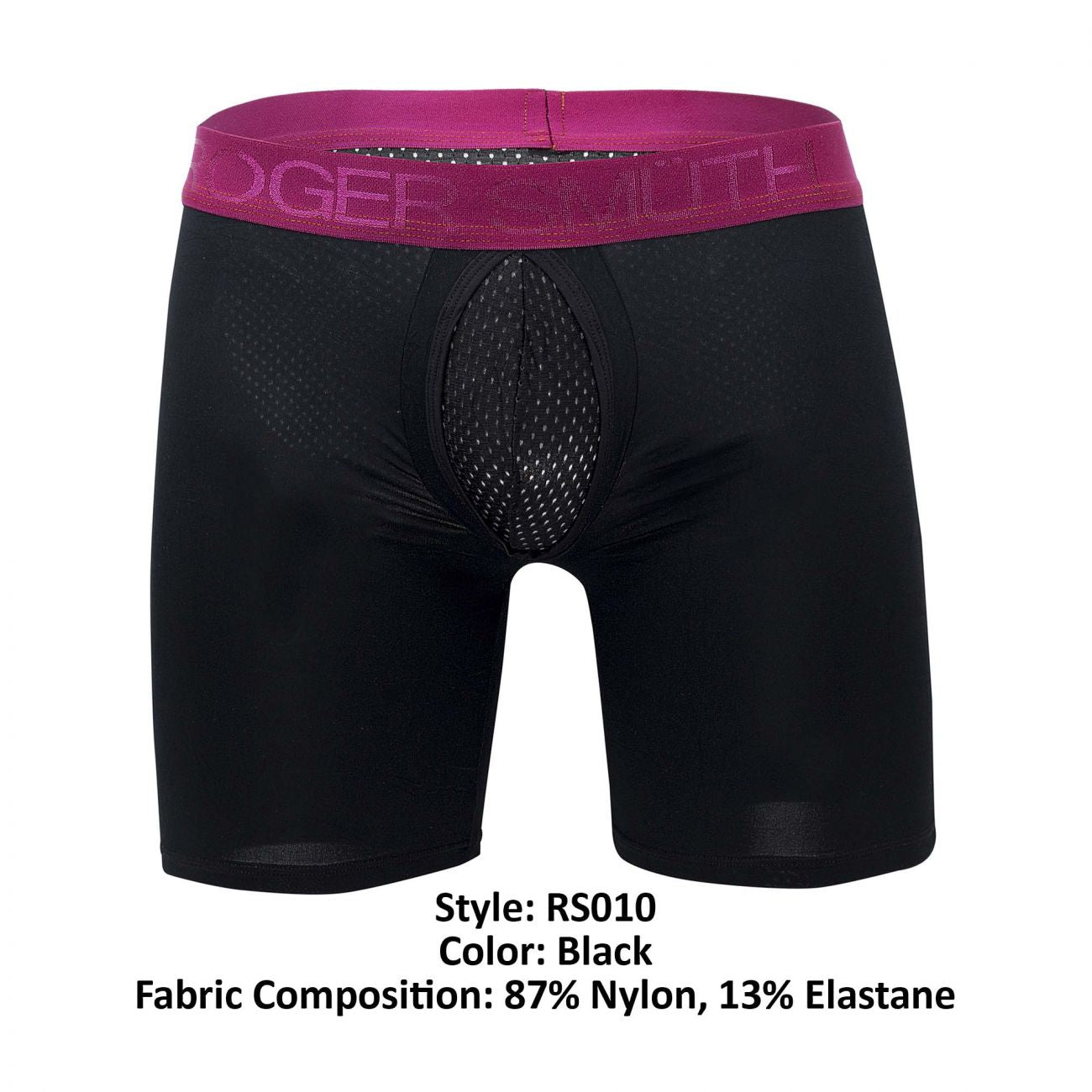 Roger Smuth RS010 Boxershorts Farbe Schwarz