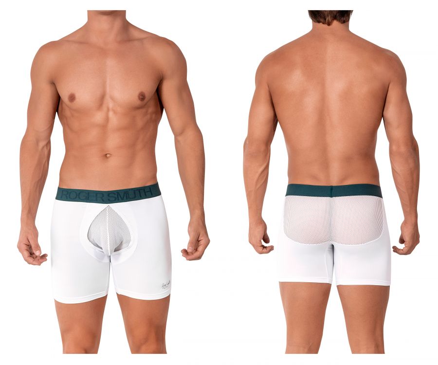 Roger Smuth RS010 Boxershorts Farbe Weiß