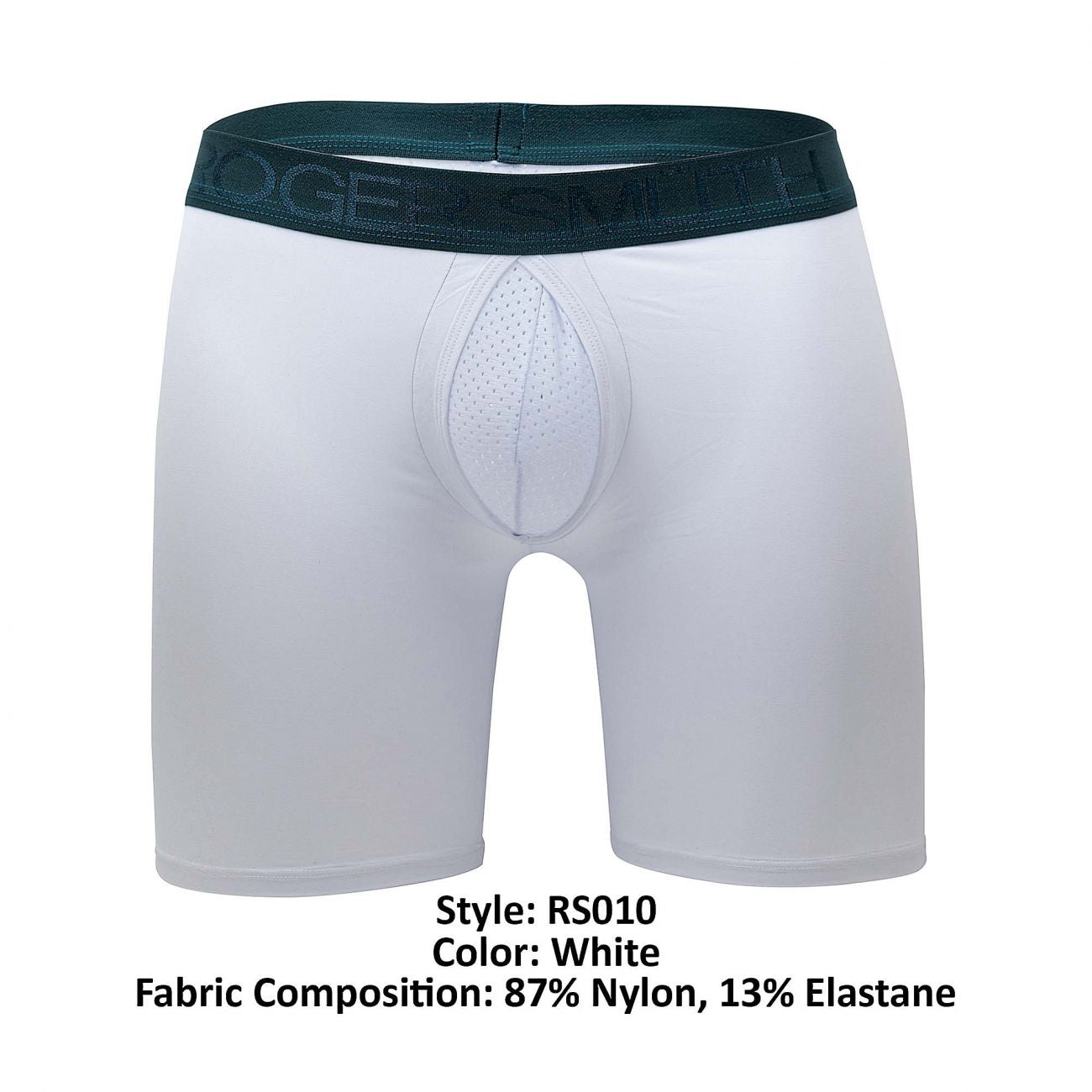 Calzoncillos tipo bóxer Roger Smuth RS010 Color blanco