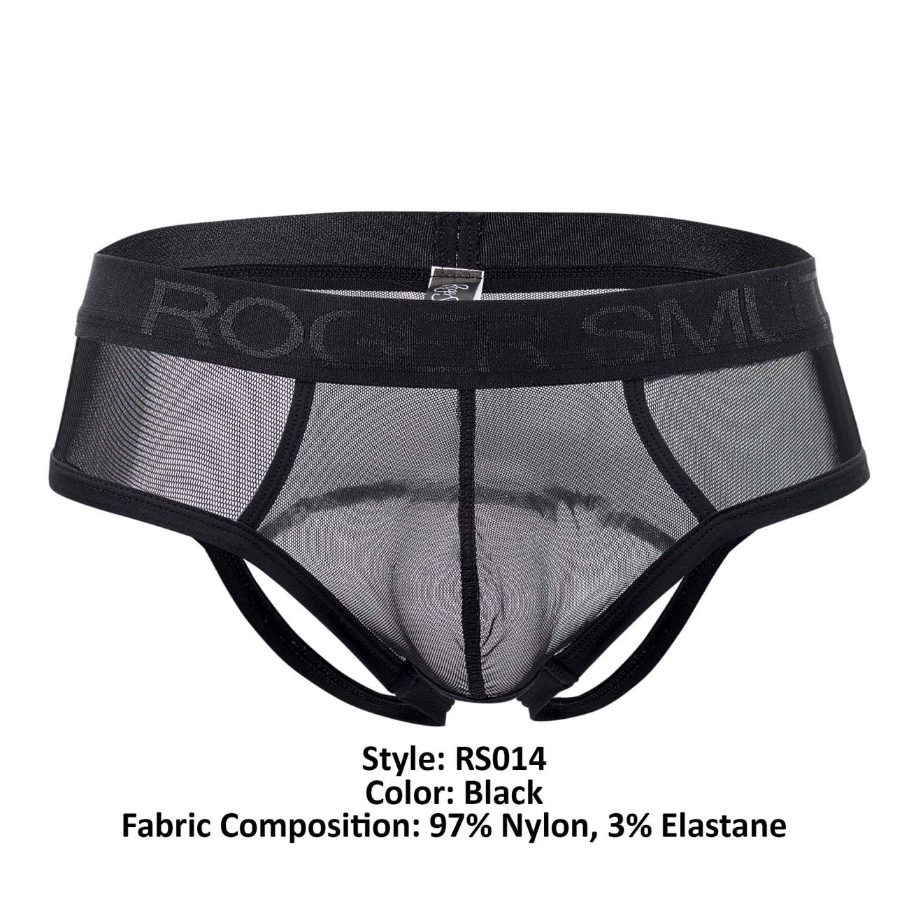 Roger Smuth RS014 Jockstrap Farbe Schwarz