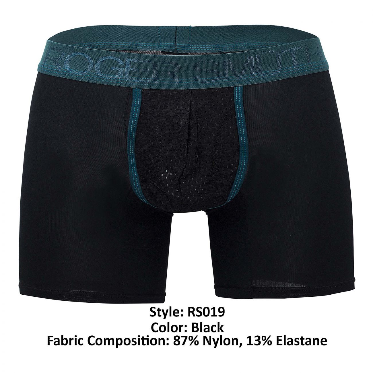Calzoncillos tipo bóxer Roger Smuth RS019 Color Negro