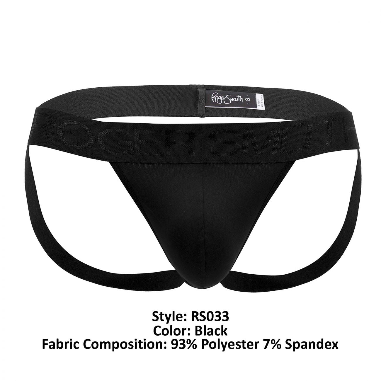 Roger Smuth RS033 Jockstrap Farbe Schwarz