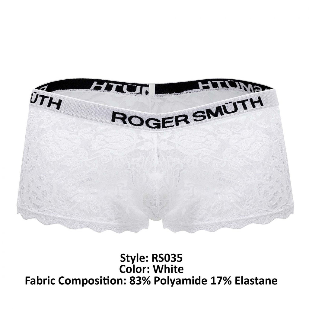 Roger Smuth RS035 Badehose Farbe Weiß