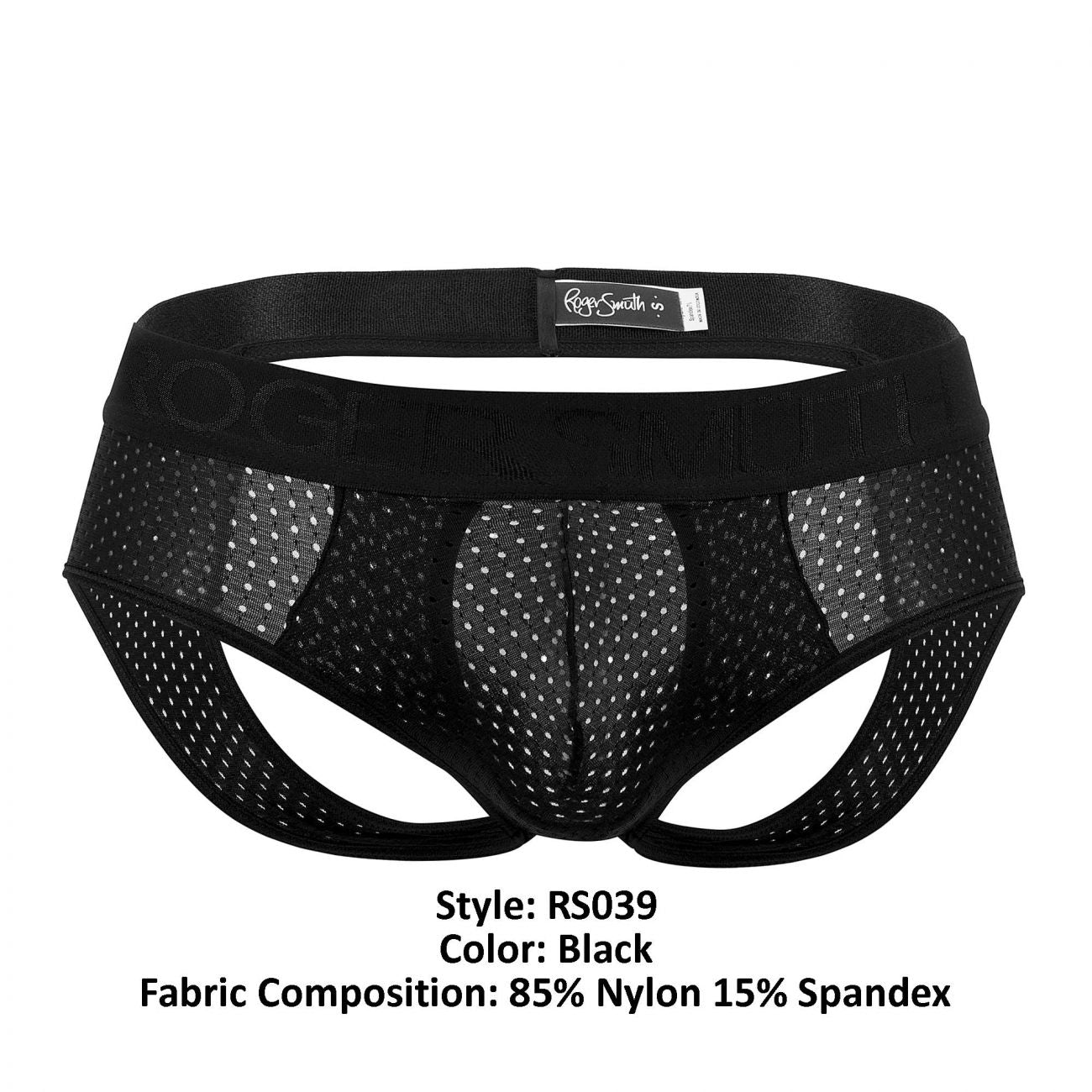 Roger Smuth RS039 Jockstrap Farbe Schwarz