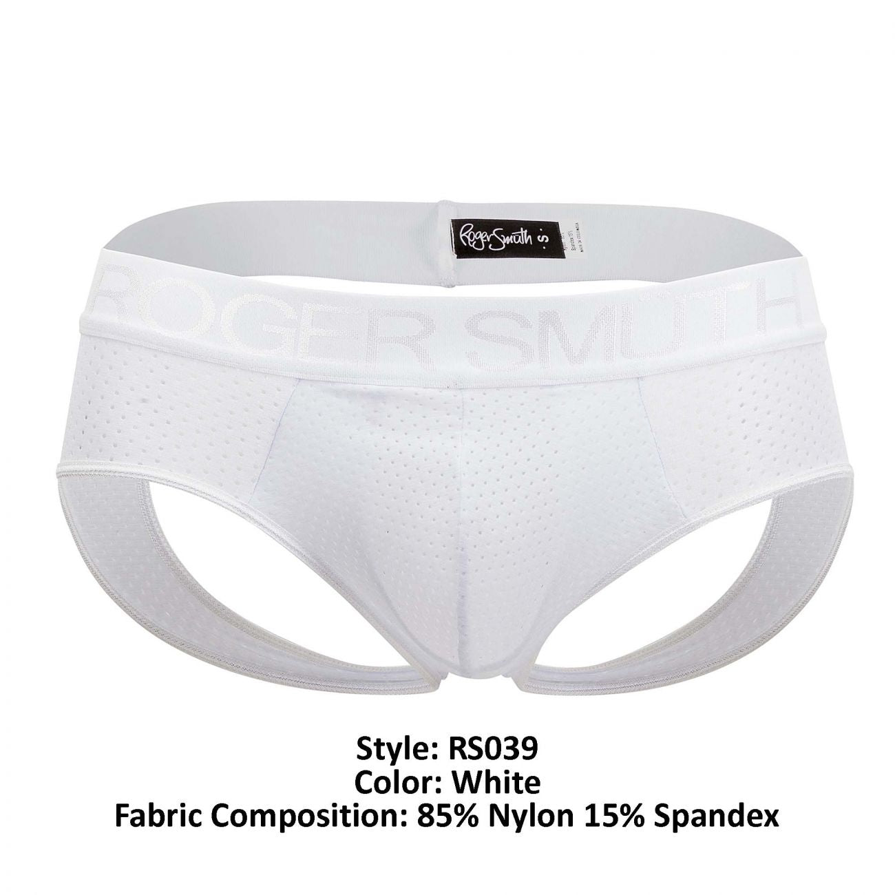 Roger Smuth RS039 Jockstrap Farbe Weiß