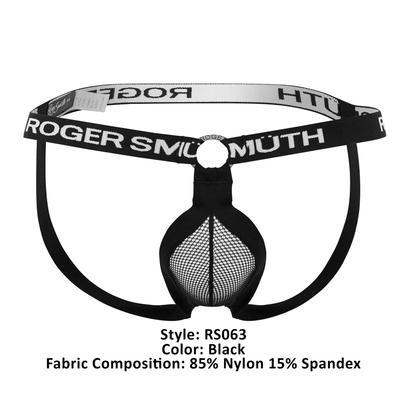 Roger Smuth RS063 Jockstrap Farbe Schwarz
