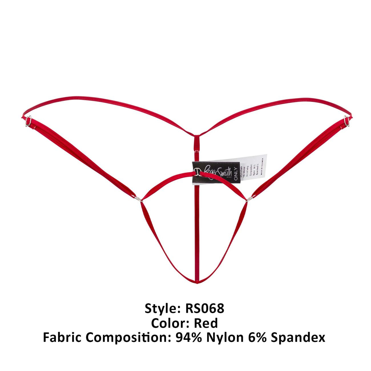 Roger Smuth RS068 Tangas Farbe Rot