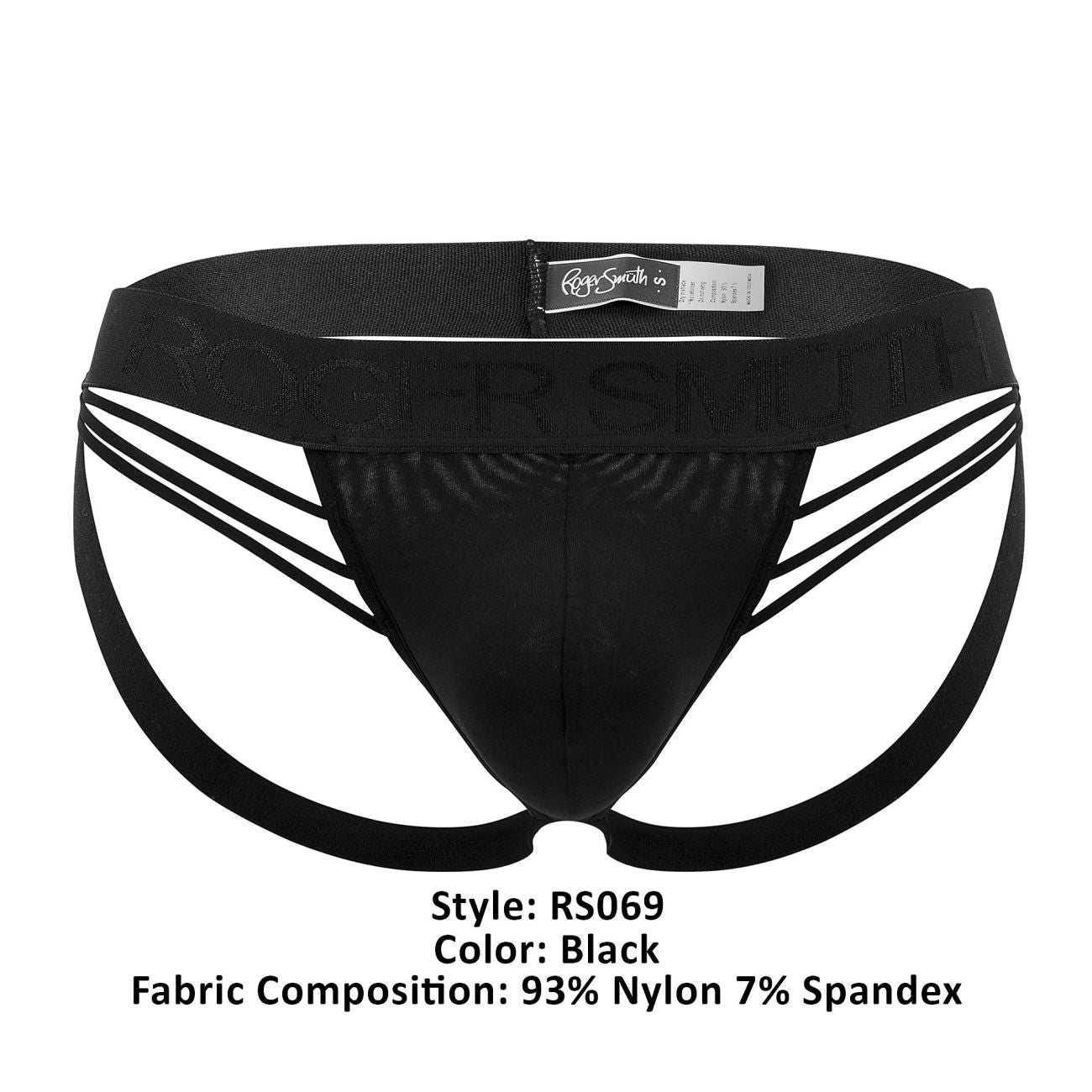Roger Smuth RS069 Jockstrap Farbe Schwarz