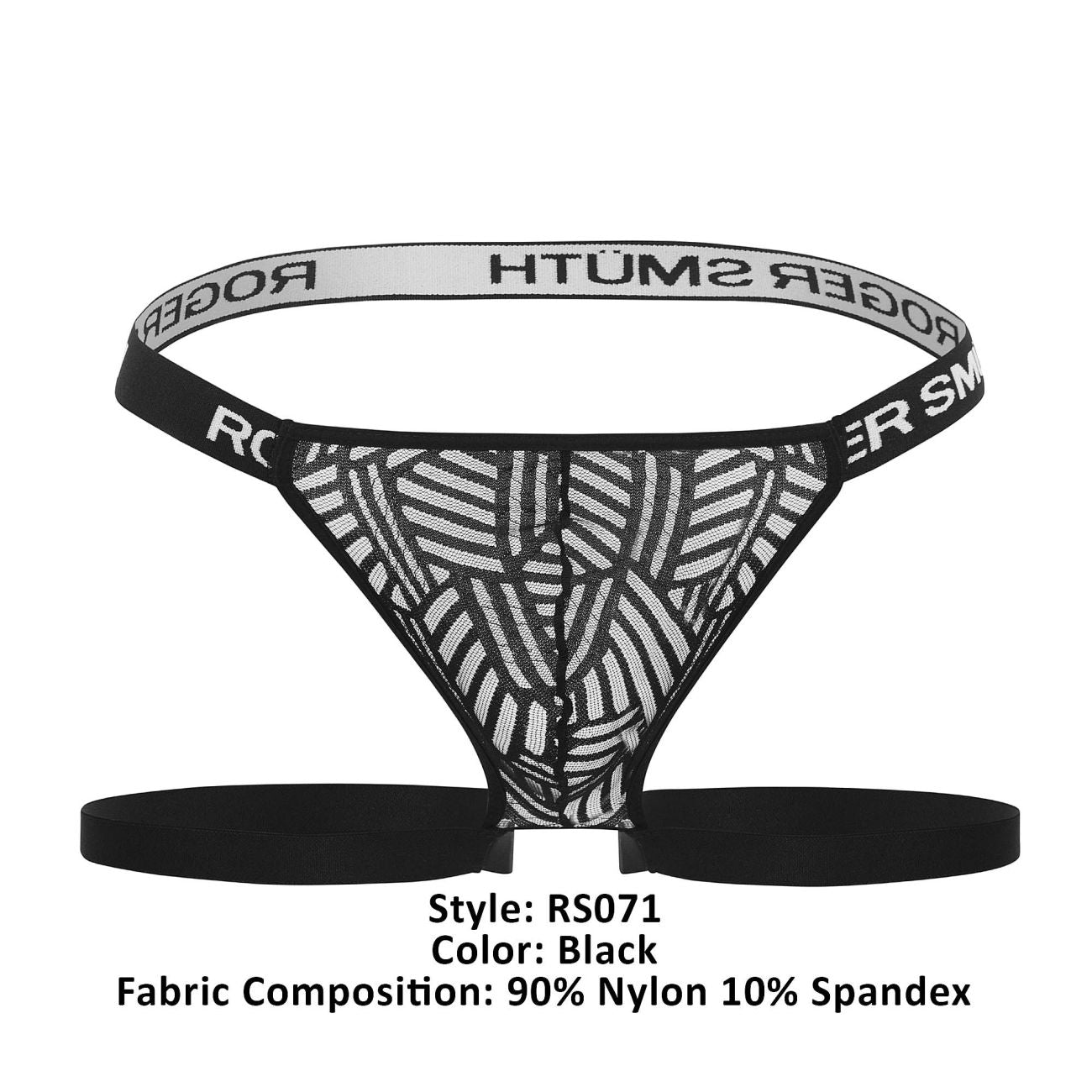 Roger Smuth RS071 Jockstrap Farbe Schwarz