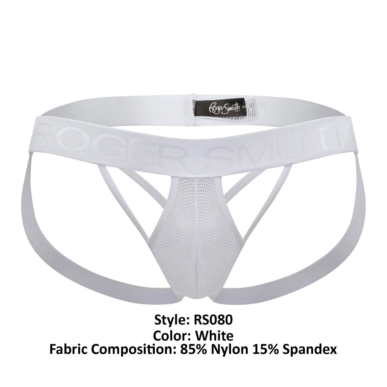 Roger Smuth RS080 Jockstrap Farbe Weiß