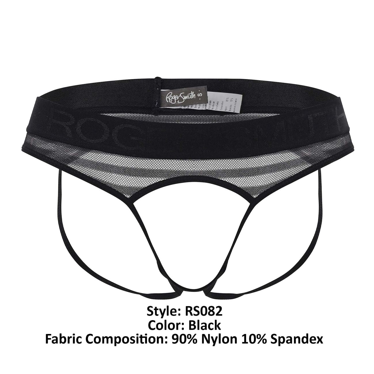 Roger Smuth RS082 Jockstrap Farbe Schwarz