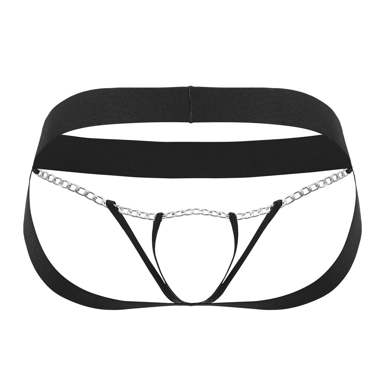 Tanga tipo jock Roger Smuth RS086 de color negro