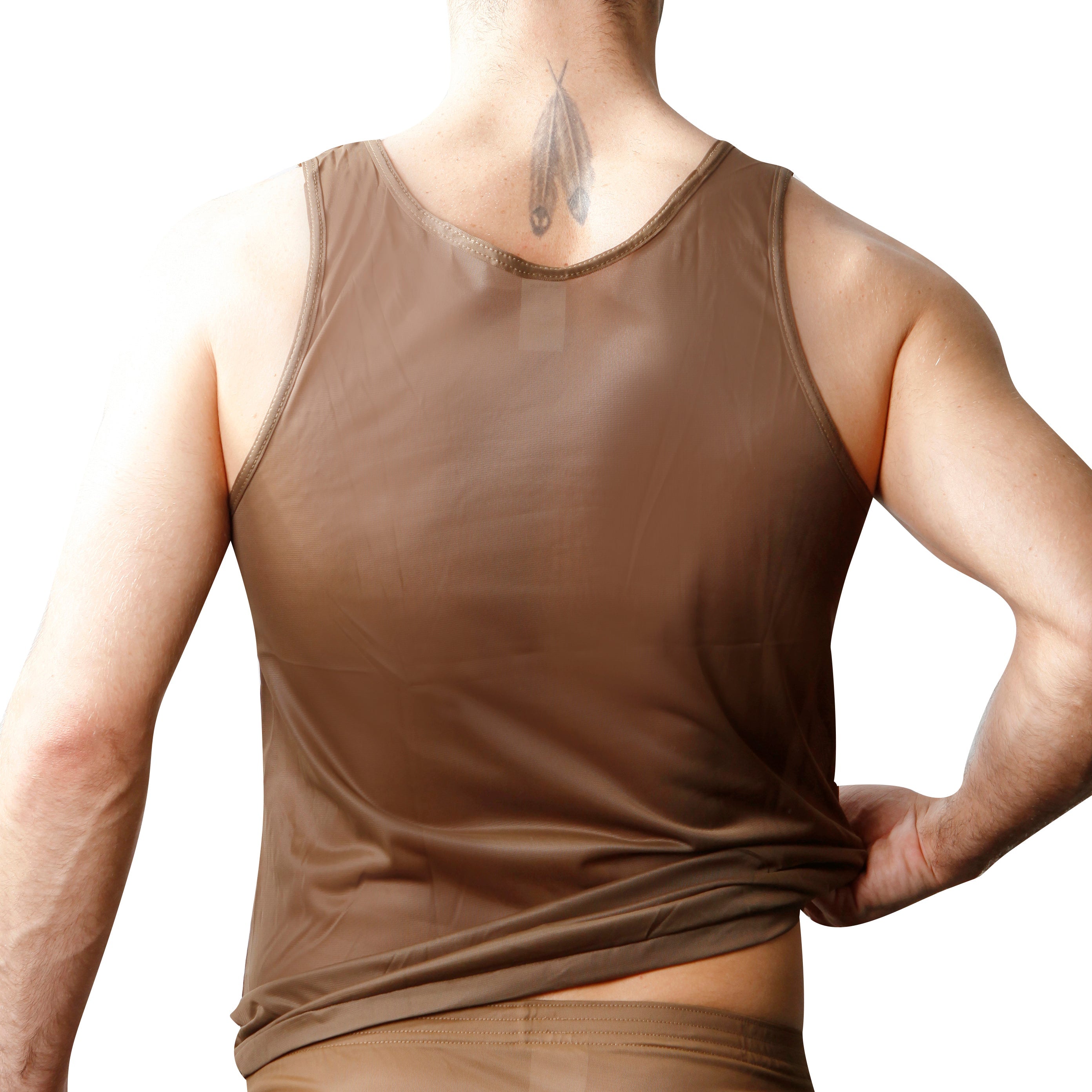 Nylon Tricot Tank Top - DealByEthan.gay